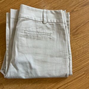 J. Crew Women’s Tall Light Tan straight/ wide leg Chinos